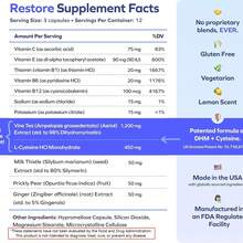 DHM Supplement Capsules With L-Cysteine, B Vitamins & Ginger | Dihydromyricetin Herbal Wellness Support Formula | 12 Servings (2 Bottles) - 2 瓶 - 查看 8