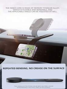 Giá đỡ điện thoại trên ô tô bằng hợp kim nhôm cao cấp có nam châm - Tay đỡ điều chỉnh được Fleximounts với miếng đệm silicon chống trượt - Nam châm mạnh mẽ chịu lực cao, giữ chắc chắn thiết bị định vị GPS và chức năng gọi điện rảnh tay. - A - Xem 7