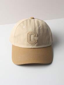 Retro English Embroidery Baseball Cap, Japanese Original National Amekaji Style, Casual Streetwear - Multicolor - View 4