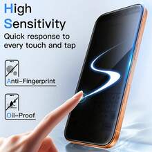 4pcs Privacy Anti-Peeping Screen Protector Anti-Scratch Tempered Glass Film Easy Installation Compatible With Iphone 18 Pro Max/18 Pro/18/17 Pro Max/17 Pro/17/16 Pro Max/16 Pro/16/15 Pro Max/15 Pro/15 Series Phone Screen Protector - Privacy Film*4 - View 4