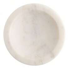 Marble Trinket Dish - White - View 3