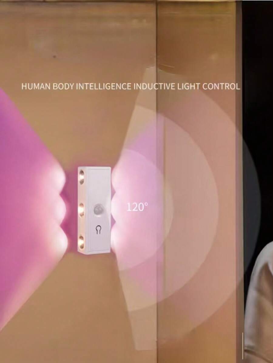 A Human-Sensing Six-Cat Eye Hill Atmosphere Wall Lamp Is The Best Gift For Relatives And Friends - Six-eyed Cat Lamp - View 1