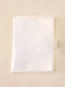 1個霧面透明珠寶收納手冊,附30個抗氧化收納袋,適用於戒指,耳環和項鍊的分類和整理容器 - 無色 - 查看 6