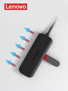 Bộ chia USB Lenovo Hub tích hợp chip chất lượng cao, trọng lượng nhẹ và dễ mang theo, được làm từ chất liệu ABS, có bề mặt đen mờ bóng và kiểu dáng thời trang. Nó hỗ trợ sử dụng đồng thời 4 thiết bị USB, dễ dàng kết nối ổ đĩa USB, ổ cứng, chuột, bàn phím và các thiết bị khác. Tương thích với nhiều hệ thống và hoạt động theo kiểu cắm là chạy. - Xem 10