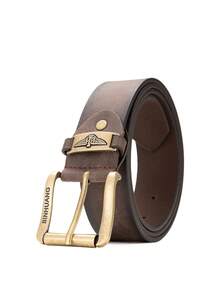 1pc New Buckle PU Leather Belt, Minimalist Casual Unisex Design, Suitable For All Seasons Daily Wear Or Gift - BH1012 - View 7