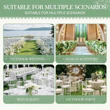 24pcs Wedding Chair Signs With Ribbon, Reserved Seat Markers For Ceremony And Party Events, Ideal For Weddings, Engagements, Banquets - Reserved Card - View 7