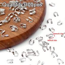 300个U型扣，按扣，耳钉配件，珠宝制作DIY串珠工艺用品 - diy - 查看 10