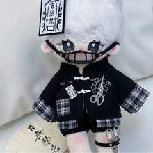 20cm Non-Attribute Cotton Doll, Traditional Chinese Style Outfit - Multicolor - View 3