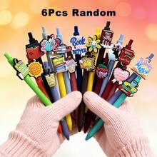 1/6/12/18 Pcs Book Lover Gift Set Fun Pens Inspirational Appreciation Gift For Book-Loving Teachers, Students, And Readers Ballpoint Pens Graduation Reading Club Gathering Gift,School And Office Supplies - Reader - View 10