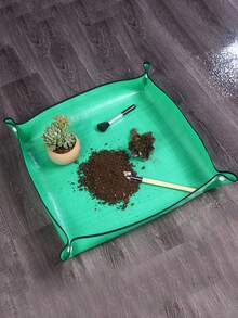 加厚防水花园垫，换土垫，适用于种植花卉、多肉植物、园艺工具、家庭蔬菜种植、换盆等。 - A - 查看 2