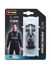 2025新款 1:64比例 Bburago 2025 F1 合金車模 -  SF25/Red Bull RB21/ W16 E Performance/ MCL39 合金賽車模型 完美收藏品 節日生日禮物 - 彩色 - 查看 5