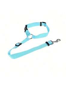 1件装宠物狗车载安全牵引绳，可调节汽车安全带系绳，头枕约束带，旅行必备 - 彩色 - 查看 13