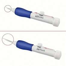 Adjustable Needle Pen Set For Embroidery, With 3 Needles, Threader, Scissors And Ergonomic Design For Sewing Fabric Craft, 1. W2WM - 1 Set - View 6