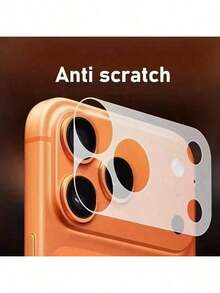 适用于 17 Pro 和 17 Pro Max 的 1 片相机镜头保护膜，防刮花，优质材料，全新升级，触感顺滑，纹理细腻。 - 無色 - 查看 2