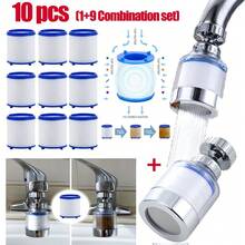 Faucet With Replaceable Filter, Splash-Proof Faucet Sprayer Head With Filter, Rotating Faucet Water Filter Extender, Kitchen & Bathroom Water Filtration System, Universal Kitchen & Bathtub Water Filter - A - View 11