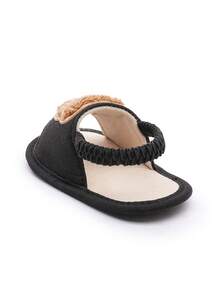 Cartoon Baby Toddler Shoes, 0-1 Years Old - Black - View 9