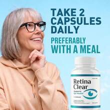 (3 Pack) Retina Clear – Retina Clear Eye Supplement Capsules Reviews, Official RetinaClear Vision Support Pills Health Natural Ingredients Vitamin Advanced Formula, 180 Capsules For 3 Months - 1 - 查看 8