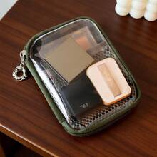 便携式化妆包，分格化妆品收纳袋，旅行洗漱包 - 彩色 - 查看 11