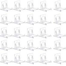 5/10/20个装亚克力展示架，透明可调节亚克力塑料展示架，多功能卡片架，可用于展示照片、席位卡、手机、扑克牌、书籍等。 - 彩色 - 查看 12