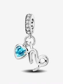 1 mặt dây chuyền hạt cườm 12 con giáp bằng bạc 925, thích hợp để làm vòng tay và dây chuyền cho nữ, quà tặng kỷ niệm, trang sức nữ tinh tế. - Bạc - Xem 15