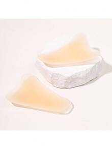1片装硅胶贴片，专为女性设计，防止穿紧身裤、裙子等衣物时出现尴尬。适用于裙子、打底裤、瑜伽服、连体衣等紧身衣物。 - 黃色 - 查看 3