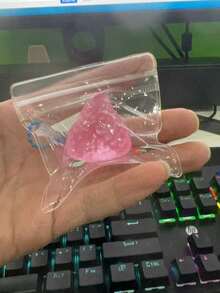 1个大号草莓挤压玩具 - 柔软可爱的硅胶材质，易于清洁，适合青少年和成人缓解压力和焦虑，是DIY、家居装饰、圣诞节、派对、万圣节礼物的理想之选。 - 彩色 - 查看 10