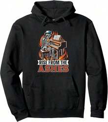 Piano Compatible - Musician And Pianist Hoodie - Beige - View 1