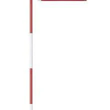 6ft Golf Flagstick With Double-Sided American Flag, Portable 5-Section Design For Backyard Putting Green & Driving Range - 1 Pack - View 8