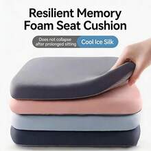 Đệm ngồi bằng mút dày, đệm nâng chiều cao ghế văn phòng/ghế học sinh, đệm mông thoáng khí dùng được cả bốn mùa. - nhiều màu - Xem 4