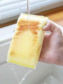 6/3pcs Thick Reusable Absorbent Kitchen Dish Cloth, Household Cleaning Sponge, Cleaning Rag, Kitchen Cleaning Sponge, Cleaning Supplies, Cleaning Tools - Dishwashing Sponge - View 6