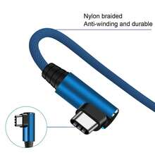Cable de carga súper largo de 1m/2m/3m, cable de carga de nailon trenzado, carga rápida USB multicolor, compatible con Huawei, compatible con Samsung, adaptador de carga universal eficiente - Multicolor - Ver 7