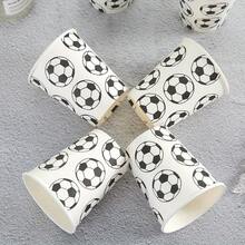 25/50件/套一次性餐具套装，包含足球主题纸盘、蛋糕盘、派对盘、生日盘，适用于生日派对、聚会、野餐、露营、烧烤、海滩派对等场合。 - C - 查看 8