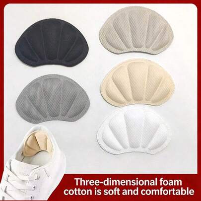 20 قطعة من وسادات الكعب اللاصقة، وسادات كعب سميكة مضادة للانزلاق ومضادة للاحتكاك لأحذية الكعب العالي والأحذية الرياضية، رغوة ذاكرة مريحة، قابلة للتعديل الحجم، مناسبة للرجال والنساء