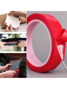 Double Sided Tape Nano Tape 3Meter 12Mm Width Transparent Tape Washable Adhesive Nano Traceless Sticker Glue - Multicolor - View 2