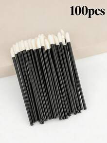 100/250 Pcs Disposable Lip Wands - Lip Brushes, Lipstick & Gloss Applicators - Lint Free Makeup Applicator Brush Beauty Tool - Multicolor - View 17