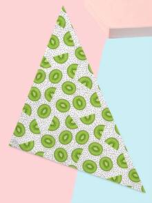 5 Stück Unabhängigkeitstag Hunde Bandanas mit Sommer Obst Muster, Pride Day Lätzchen Dreieck Hunde Schal, bunte Ozean Hunde Bandanas für mittelgroße und große Hunde, Geburtstags Sommer Kostüm Accessoires Dekoration - Verschiedenfarbig - Übersicht 6