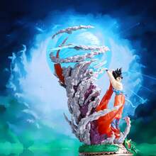 Tượng trang trí Drag0n//Ba Ll Bardock & Spirit Bomb G0ku, mô hình nhân vật PVC tái hiện hoàn hảo hình ảnh nhân vật anime gốc, trang trí ô tô lý tưởng, đồ sưu tầm cao cấp cho tủ trưng bày, trang trí tinh tế cho phòng ngủ - Nhiều màu - Xem 9