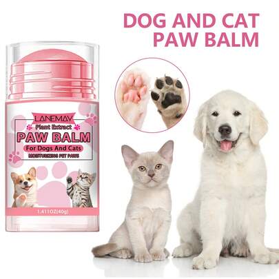 40g Pet Paw Balm, Moisturizing Nourishing Cream, Suitable For Cats And Dogs, Softens Paw Pads
