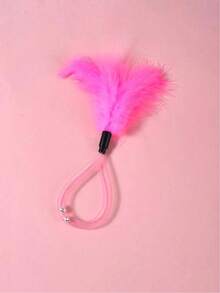 1件 PETSIN 宠物羽毛逗猫棒玩具；宠物铃铛猫玩具；宠物自娱自乐玩具；宠物用品 - 彩色 - 查看 15