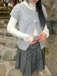Women Sweaters - Light Khaki - View 3