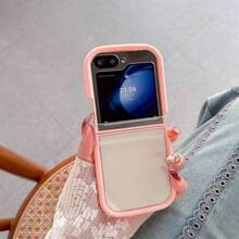 Compatible With Samsung Galaxy Z Flip 7 Phone Case, Minimalist Diamond-Shaped Transparent Phone Case, Phone Protection, Smooth Phone Case, High-Quality Material, Perfect Choice For Gifting Or Personal Use, Compatible With Samsung Galaxy Z Flip 6/Galaxy Z Flip 5/Galaxy Z Flip 4/3 - Multicolor - View 23