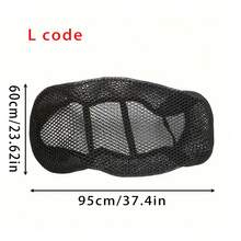 1pc Electric Bike Seat Cover, Motorcycle Seat Cushion Mesh Cover, Waterproof And Sunscreen Seat Cover, Universal Insulation And Breathable Electric Bike Seat Cushion Cover - Motorcycle - View 13
