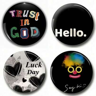 Interesting Pattern Brooch Pin, Women's Lapel Brooch Pin, Bag Pendant, Fashion Accessory, Fun Gift For Friends, Family, Teachers And Classmates