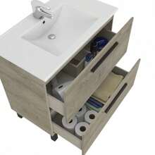 Miroytengo Bathroom Furniture Sets - Gỗ sáng - Xem 3