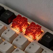 1个个性化树脂魔方键帽 - 3D键帽安装在树脂键盘的Esc键帽上。它们非常适合作为自制礼物赠送，作为生日礼物。 - 查看 9