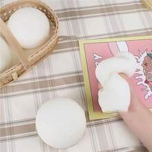 1pc Large 10cm Slow Rebound Japanese Squishable Stress Relief Squeeze Toy - White - View 6