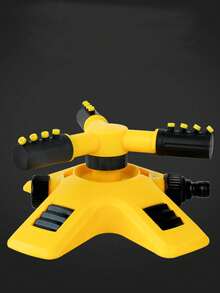 草坪洒水器套装，360°旋转洒水器，带可调节喷臂，塑料材质，多角度旋转，花园灌溉系统 - 多色 - 查看 3