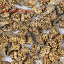 1pc Gold-Plated Crystal Agate Cluster - Electroplated Craft, Indoor Crystal Decor, Crystal Specimen Collection, High-End DIY Jewelry Decoration, Holiday Party, Best Holiday Gift - Electroplated Gold Agate Cluster Crystal - View 13