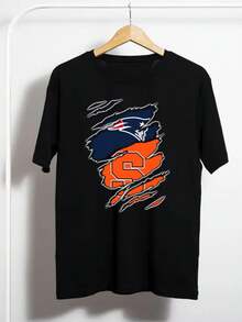 And Syracuse Torn T-Shirt (2) - 黑色 - 查看 1