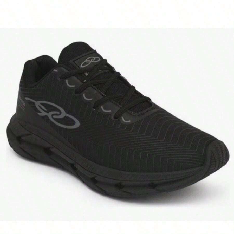 Men's Olimp Gym Walking Shoes - PROMOTION - Super Lightweight - Fast Shipping - Black - View 1